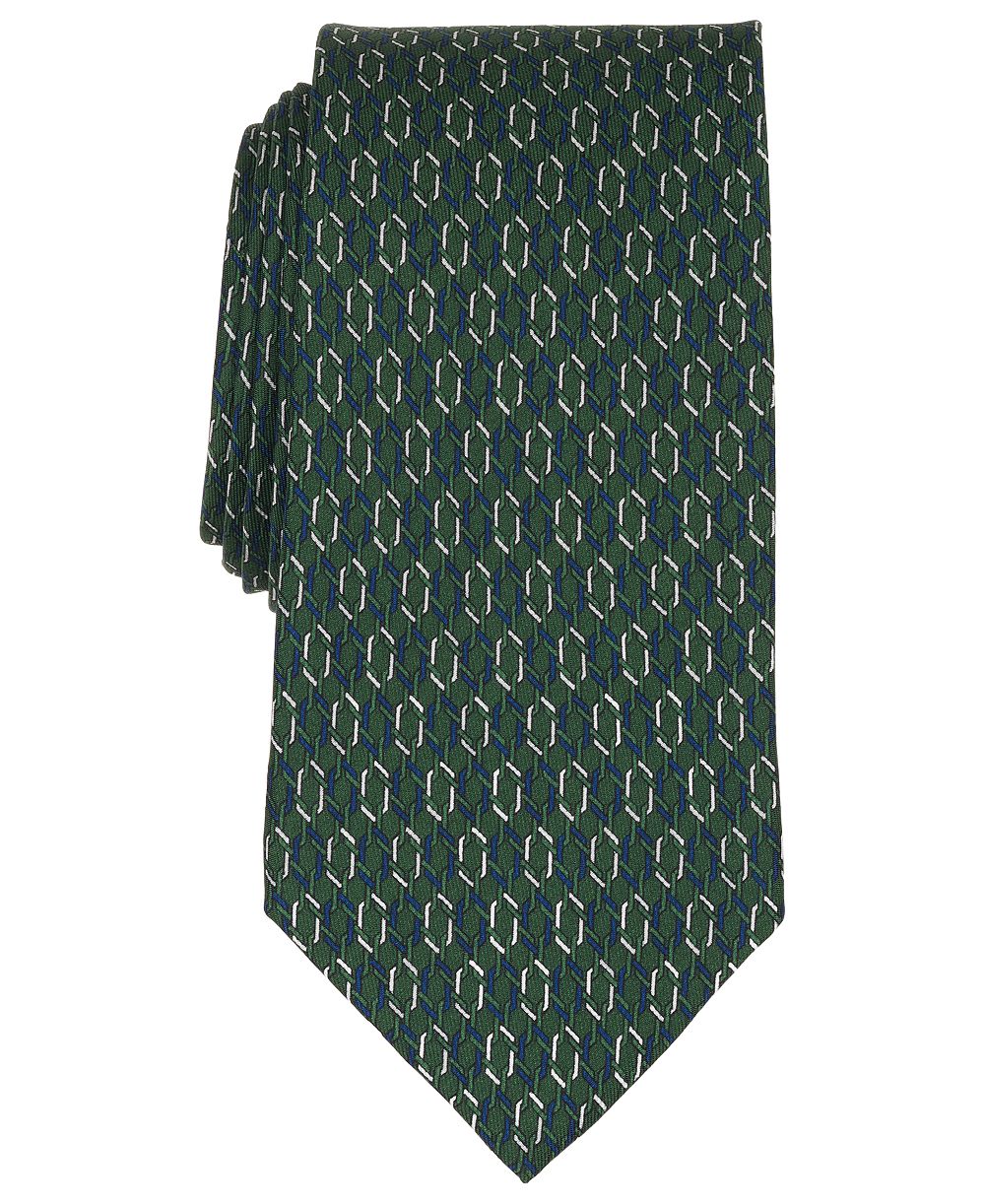 Мужской классический галстук Brooks Brothers Geometric