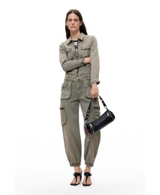 Desigual Women's Cargo Multi-Pocket Trousers