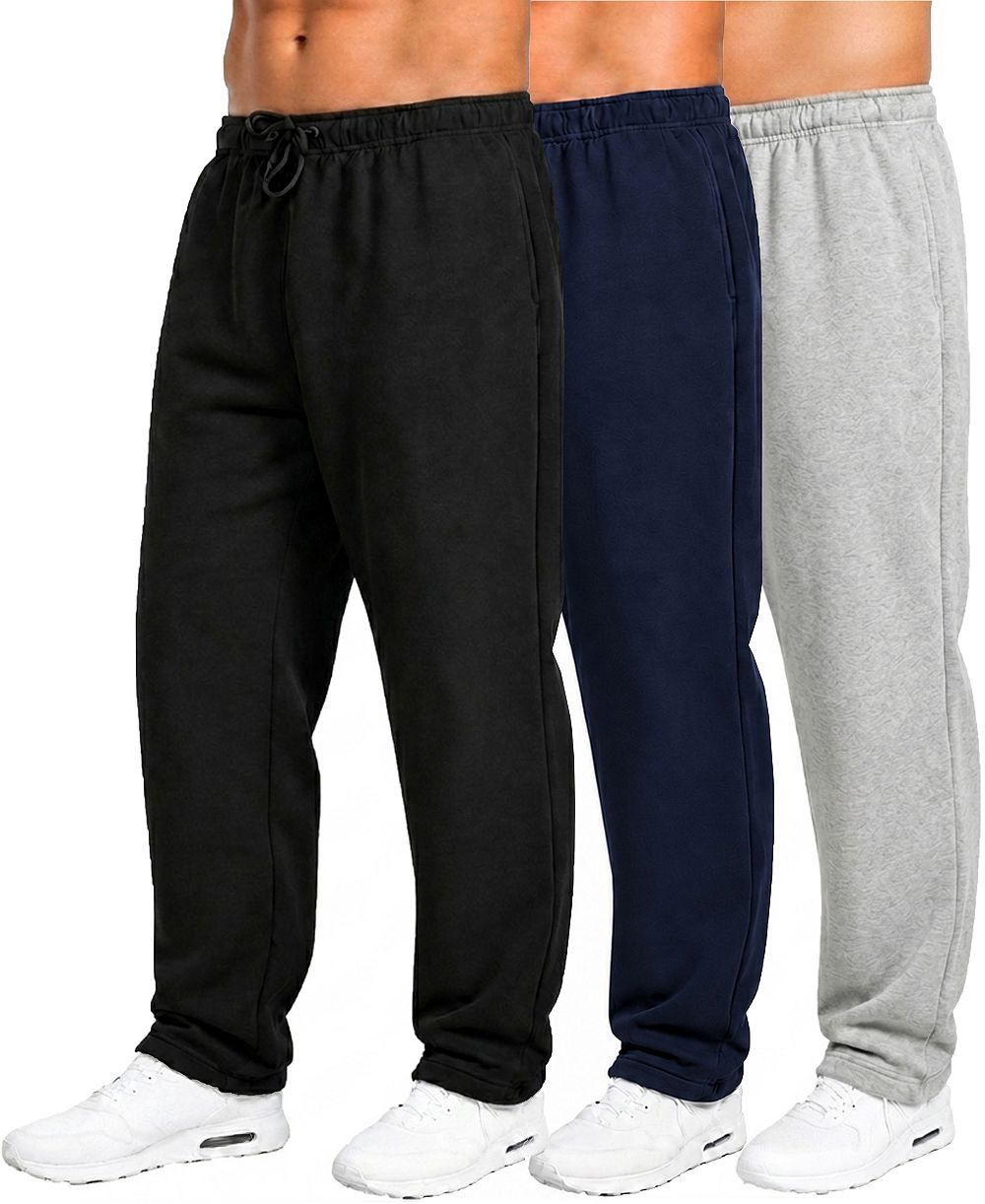 Мужские классические спортивные брюки Q-Active Fleece, 3 шт.