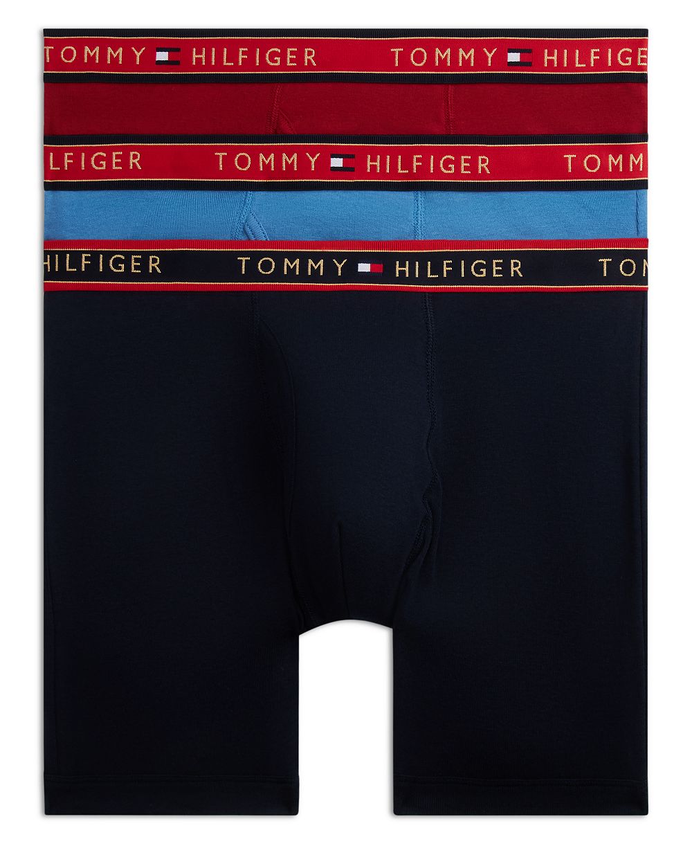 Tommy Hilfiger Men's Cotton Classics Boxer Briefs, 3-Pack
