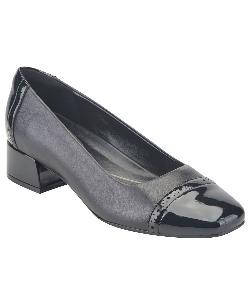 Easy Spirit Women's Jasmin eFlex Low Block Heel Pumps