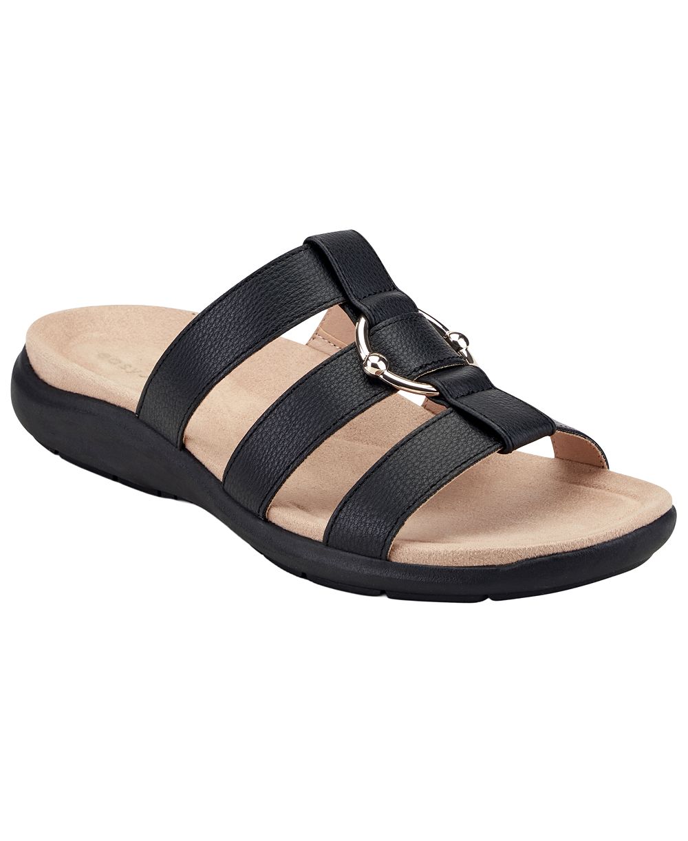 Easy Spirit Women's Wisdom Flat Slip-On Sandals