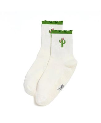 Женские носки Stems Non-Slip Grip Ruffle Ankle
