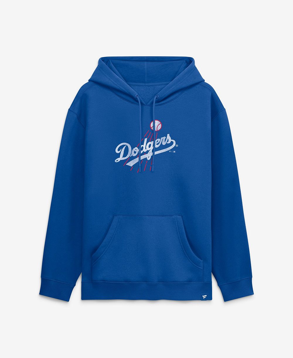 Мужское худи Fanatics Royal Los Angeles Dodgers Heritage