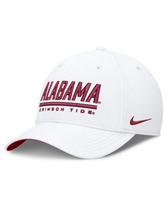 Nike Men's White Alabama Crimson Tide Game Day Rise Swooshflex Hat