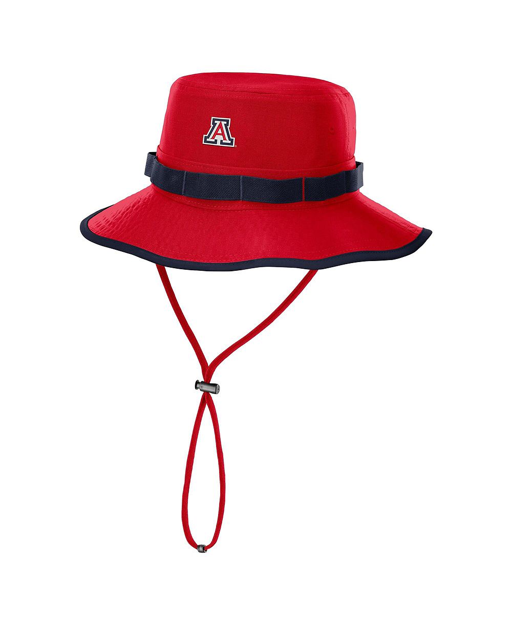 Мужская кепка Nike Red Arizona Wildcats 2026 Sideline Apex Boonie Bucket