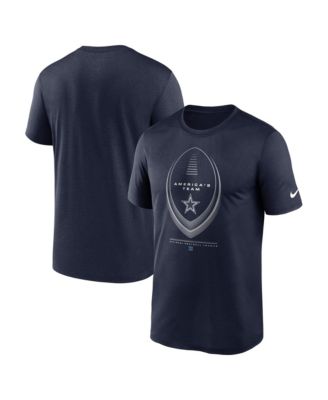Мужская футболка Nike Dallas Cowboys Big & Tall Legend Icon Dri-FIT Navy