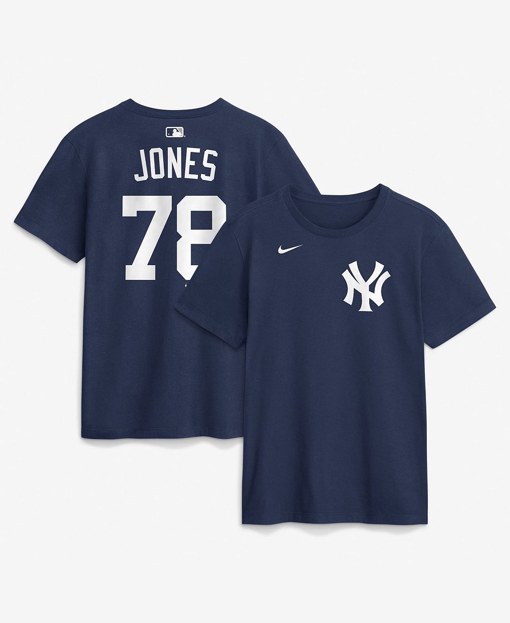 Мужская футболка Nike Spencer Jones Navy New York Yankees Home Name & Number