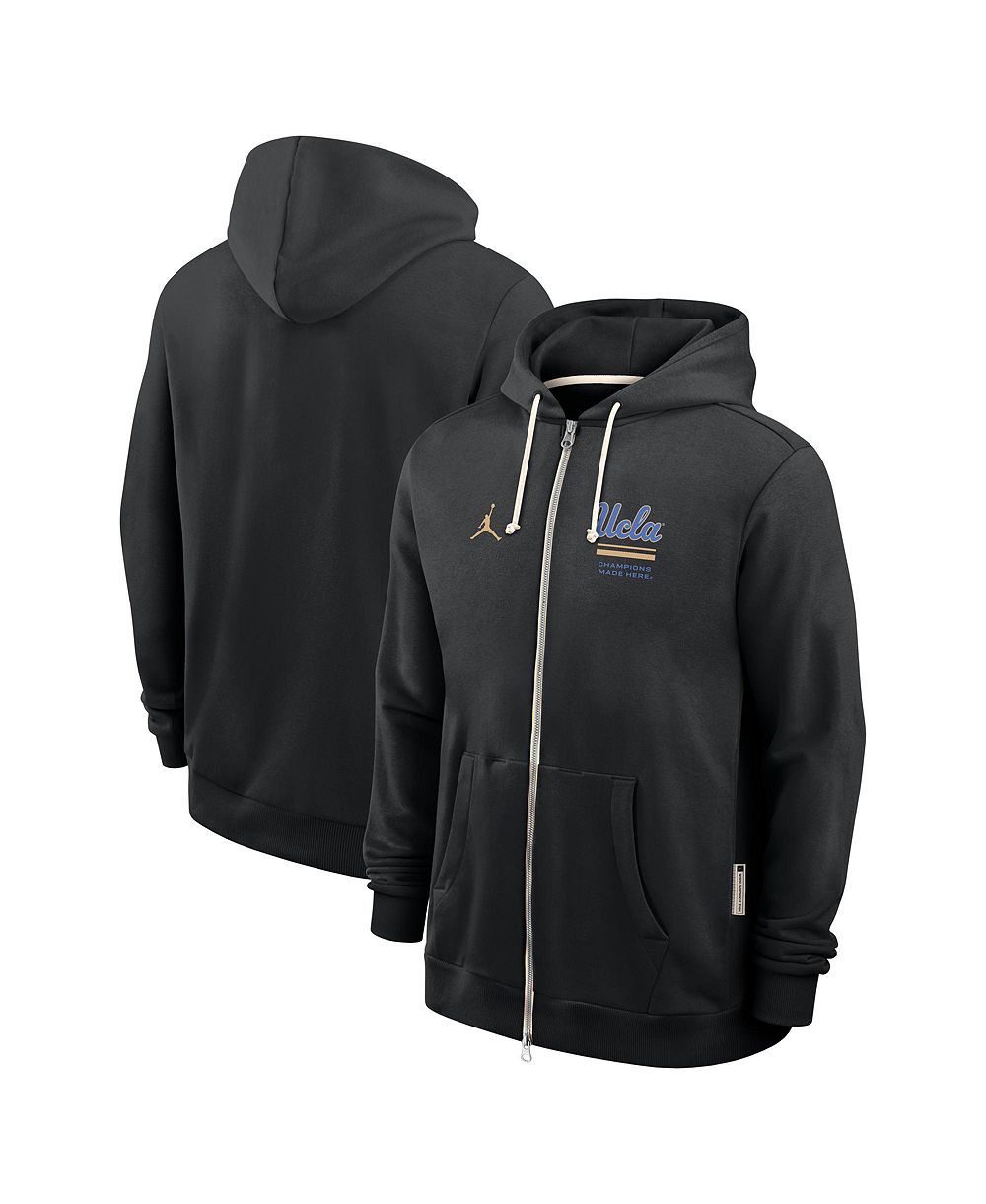 Jordan мужская худи с молнией UCLA Bruins 2026 Black