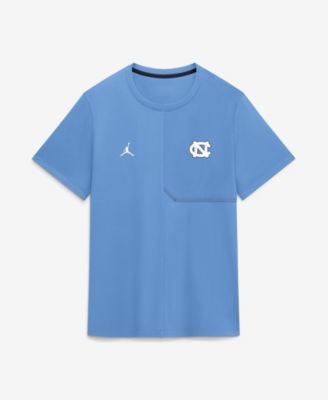 Jordan Мужская футболка Nike Carolina Blue North Carolina Tar Heels 2026 Sideline UV Dri-FIT Coaches Shirt