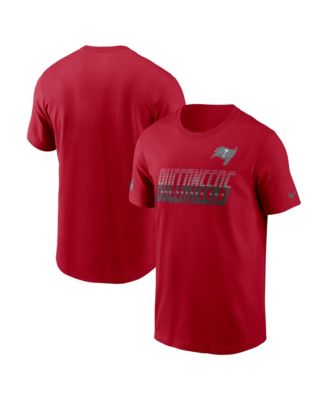 Nike Men's Red Tampa Bay Buccaneers Sideline Dri-FIT T-Shirt