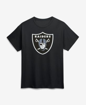 Мужская футболка Logo Athletic Black Las Vegas Raiders Primary Logo
