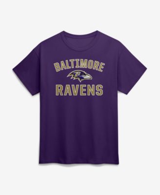 Мужская футболка Logo Athletic Purple Baltimore Ravens Cotton Victory Arch