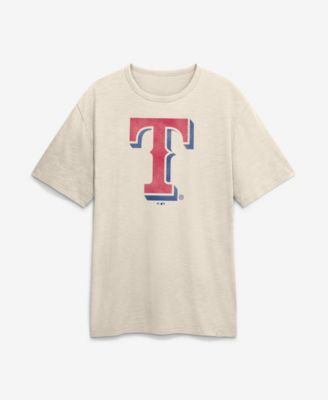 Fanatics Men's Cream Texas Rangers Stadium Slub T-Shirt