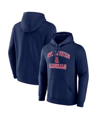 Logo Athletic Men's Navy St. Louis Cardinals Heart & Soul Hoodie