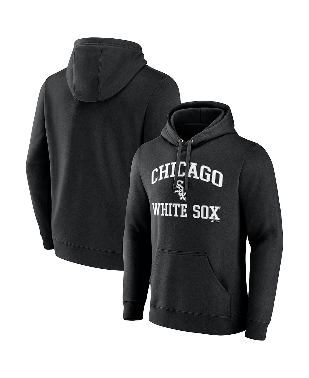 Мужское худи Logo Athletic Black Chicago White Sox Heart Soul