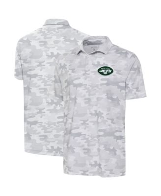 Поло Antigua Men's White New York Jets Collide