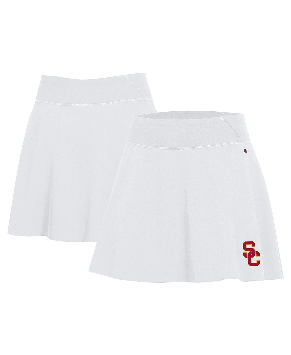 Champion Women's White USC Trojans Fan Skort