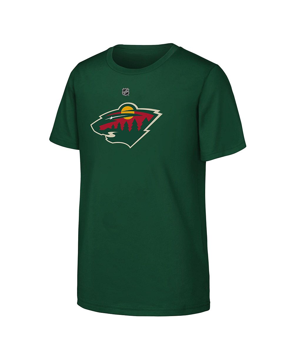 Детская футболка Outerstuff Minnesota Wild Primary Logo