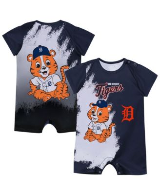 Боди Outerstuff для малышей (мальчиков и девочек), темно-синий Detroit Tigers Baby Mascot
