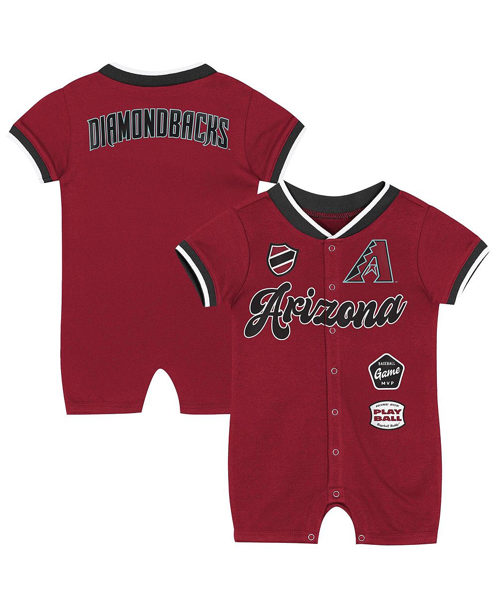 Комбинезон Outerstuff для мальчиков и девочек Red Arizona Diamondbacks Pinch Coverall Shorts