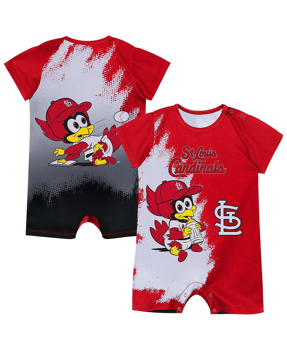 Боди для мальчиков и девочек Outerstuff St. Louis Cardinals Red Baby Mascot