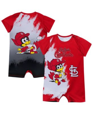 Боди для мальчиков и девочек Outerstuff St. Louis Cardinals Red Baby Mascot