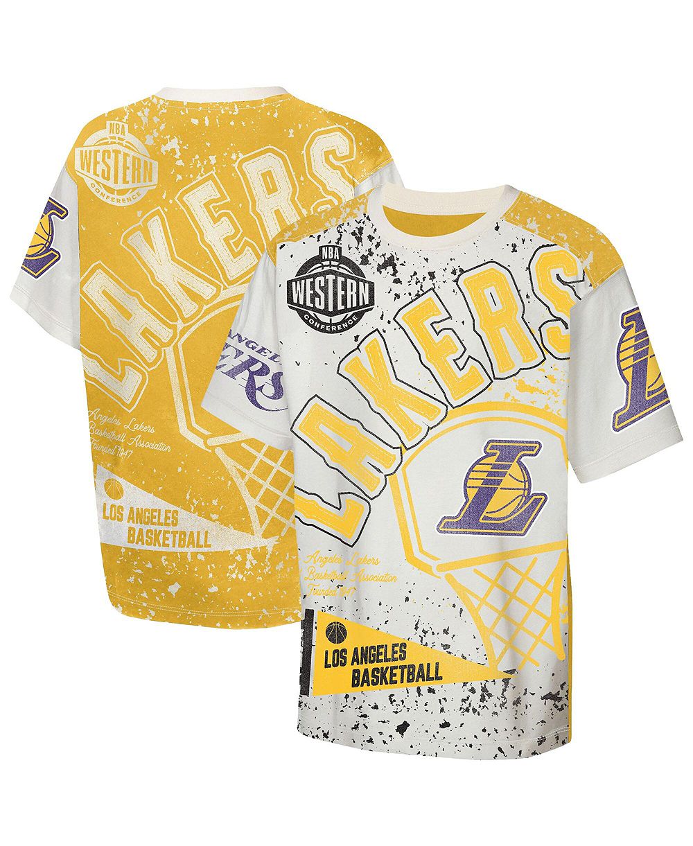 Outerstuff футболка Los Angeles Lakers All-Over-Print