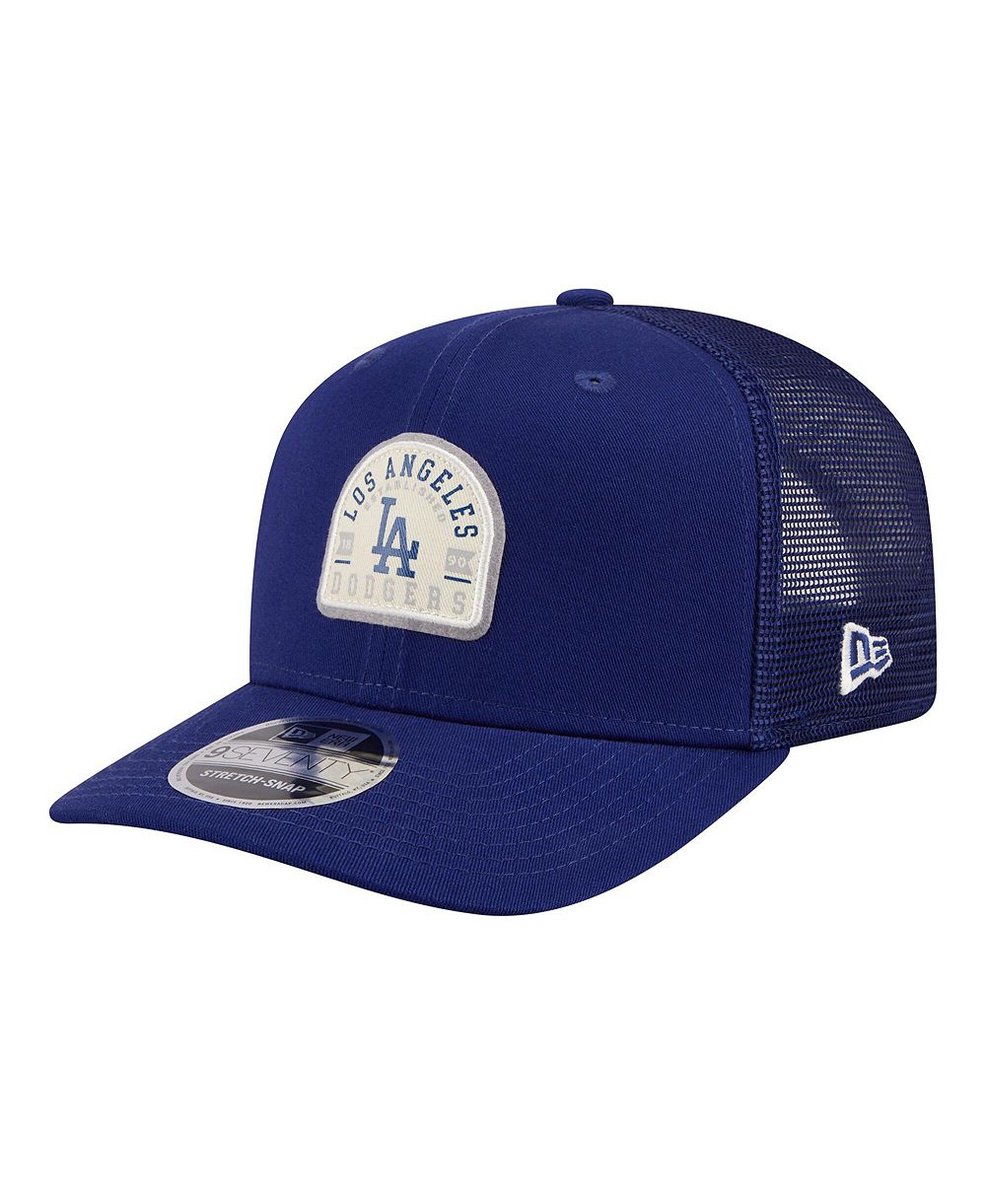 Мужская кепка New Era Royal Los Angeles Dodgers Contest 9SEVENTY Adjustable Trucker