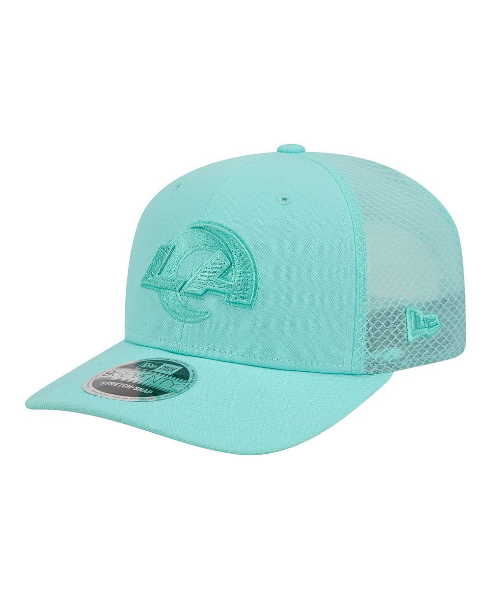 New Era Мужская регулируемая кепка Los Angeles Rams Color Pack 9SEVENTY, цвет Mint
