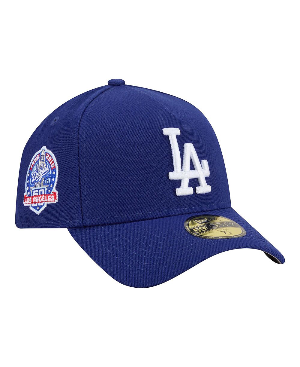 Мужская кепка New Era Royal Los Angeles Dodgers A-Frame 59FORTY Fitted
