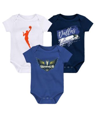 Outerstuff Baby Boys and Girls 3-Piece Dallas Wings Destiny Creeper Set