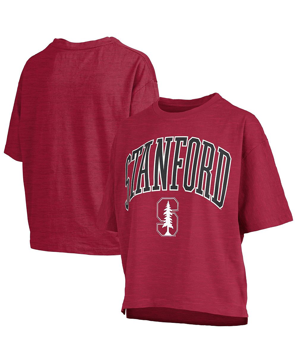 Футболка Pressbox Women's Crimson Stanford Cardinal Nelson