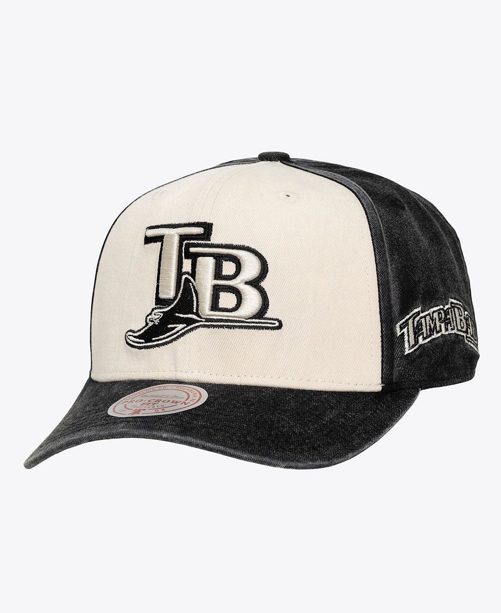 Mitchell & Ness Мужская и Женская регулируемая кепка Tampa Bay Rays