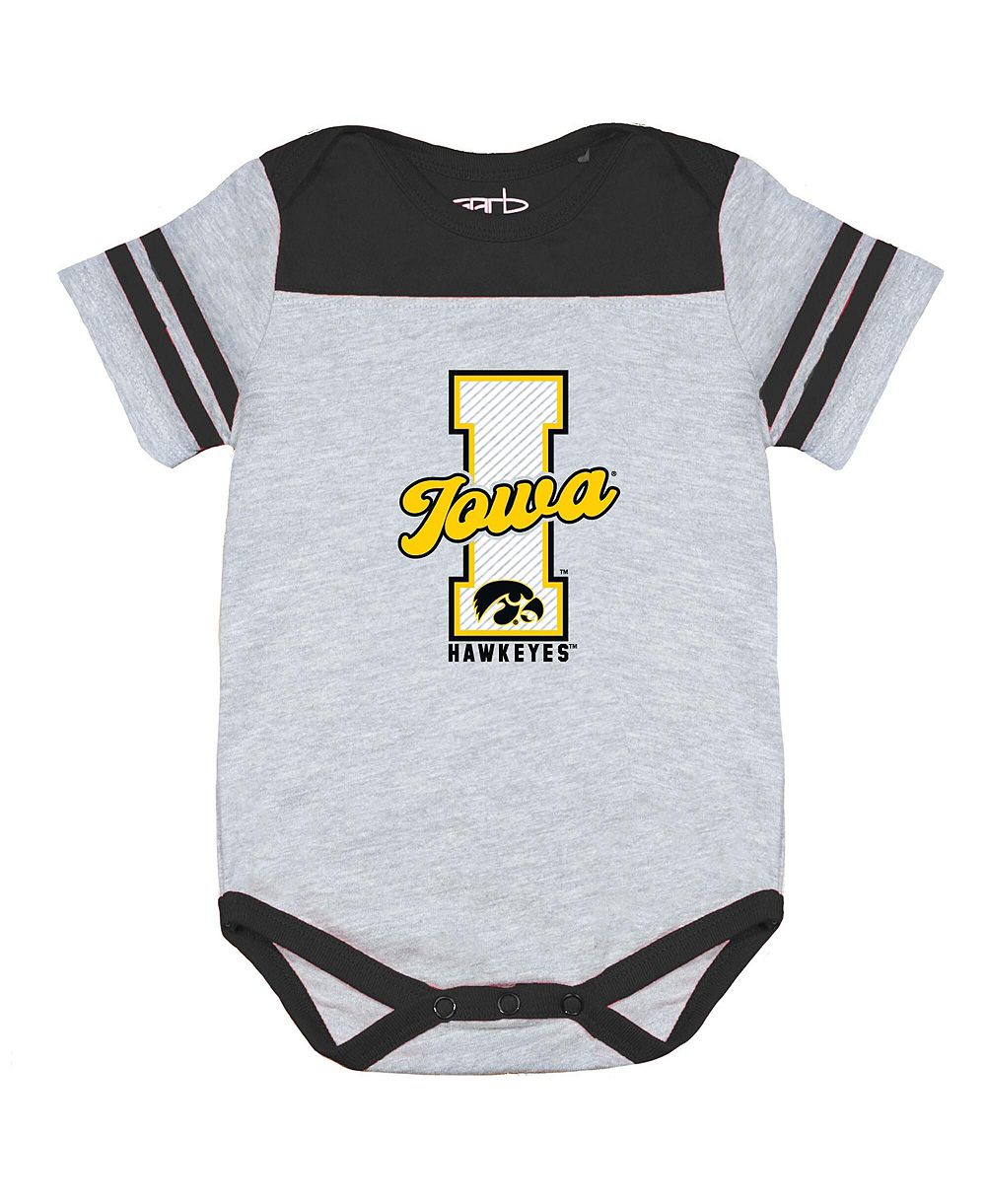 Боди Garb для мальчиков и девочек Black Iowa Hawkeyes Thomas