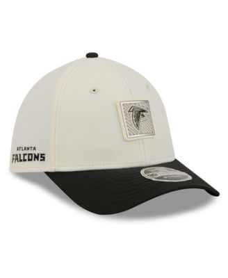 New Era Men's Cream/Black Atlanta Falcons 2026 NFL Training Camp 39THIRTY Flex Hat