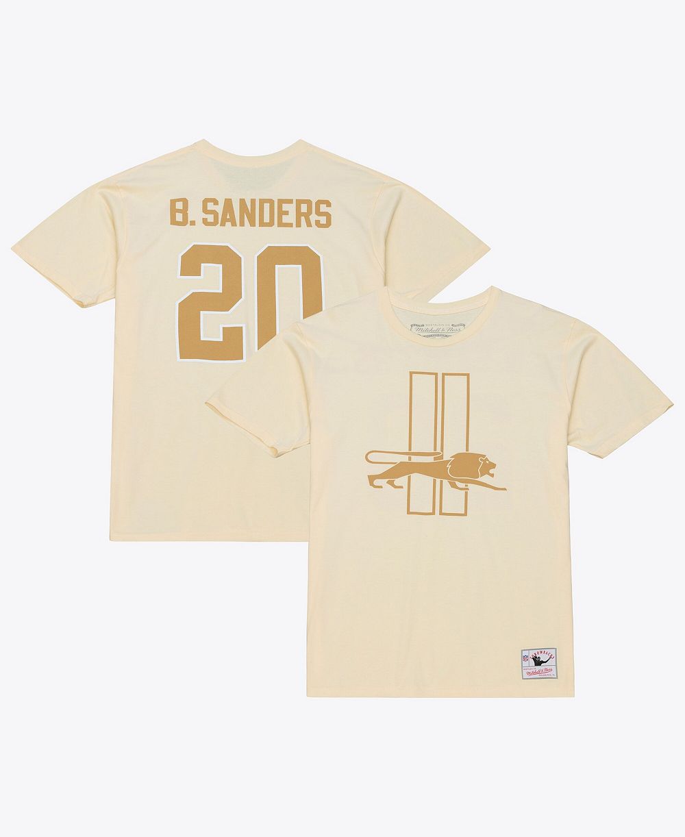 Mitchell & Ness Мужская футболка Barry Sanders Detroit Lions Sandman