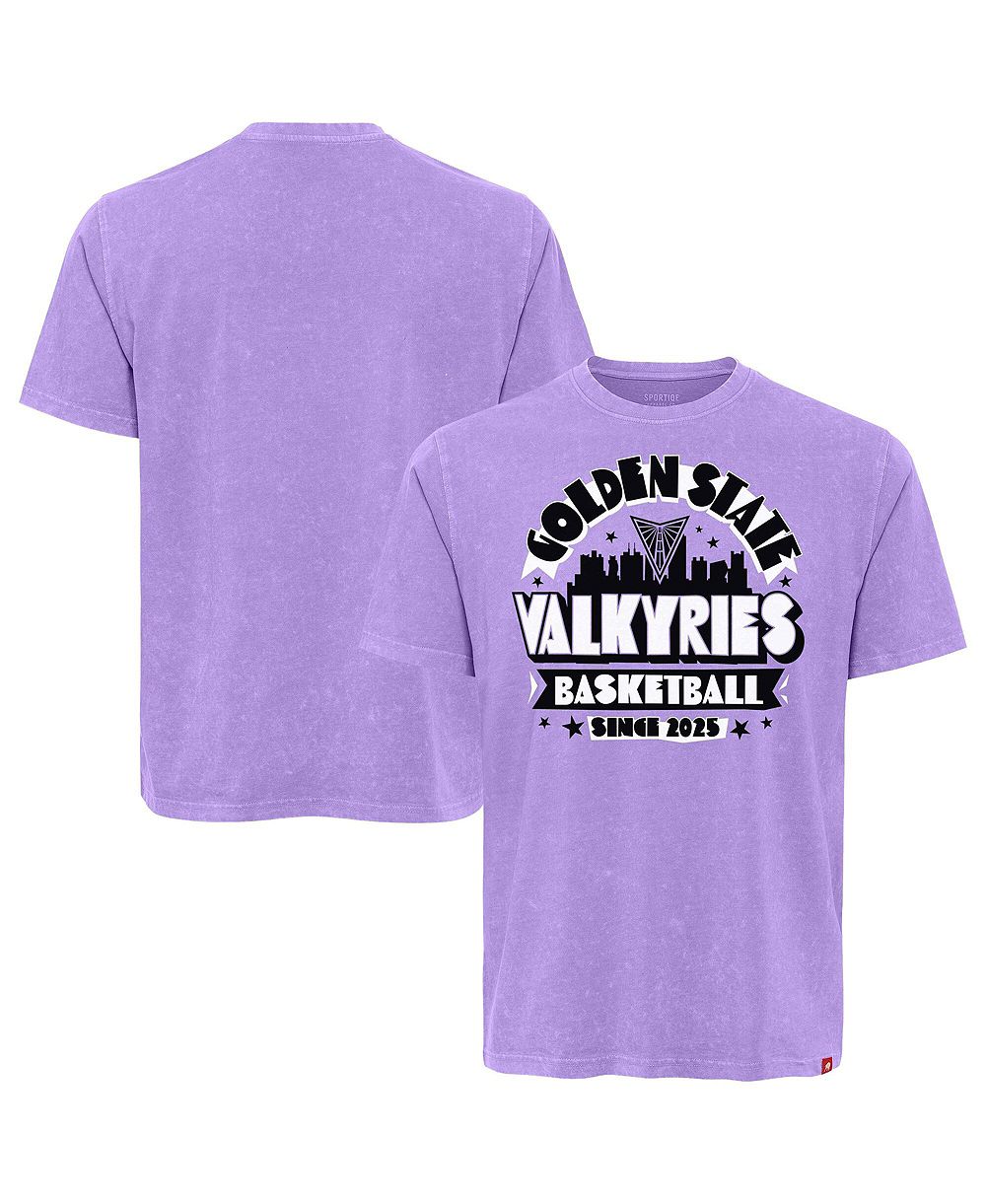 Sportiqe Мужская и женская футболка с эффектом>.</чного окрашивания Golden State Valkyries
