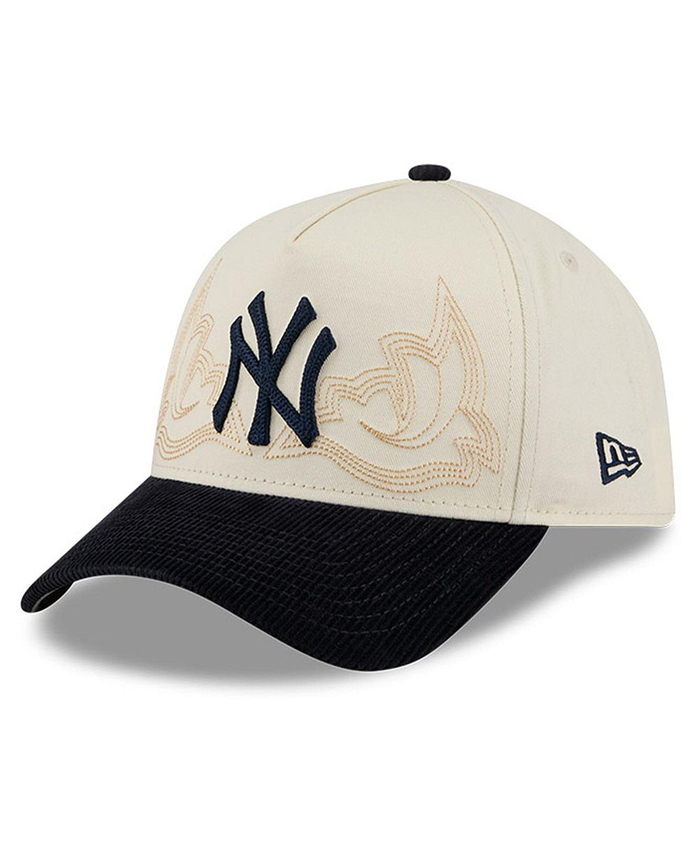 Мужская кепка New Era Stone New York Yankees Western Stitch 9FORTY A-Frame Adjustable Hat