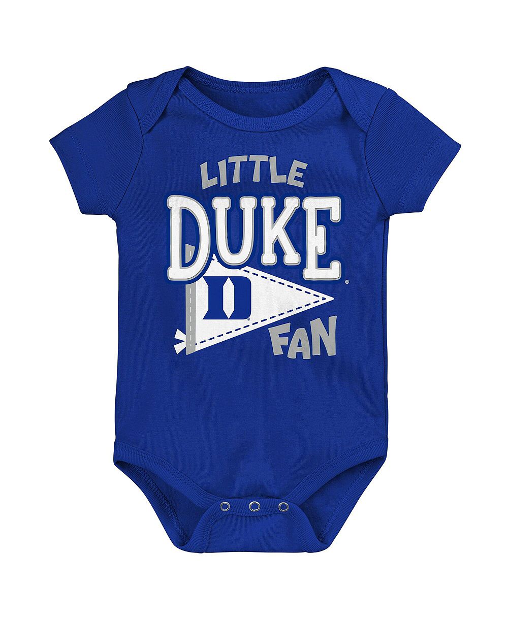 Outerstuff боди для младенцев мальчиков и девочек Royal Duke Blue Devils Little Banner