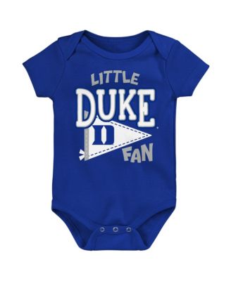 Outerstuff Baby Boys and Girls Royal Duke Blue Devils Little Banner Bodysuit