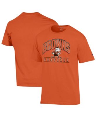 Champion Men's Orange Cleveland Browns Jersey T-Shirt