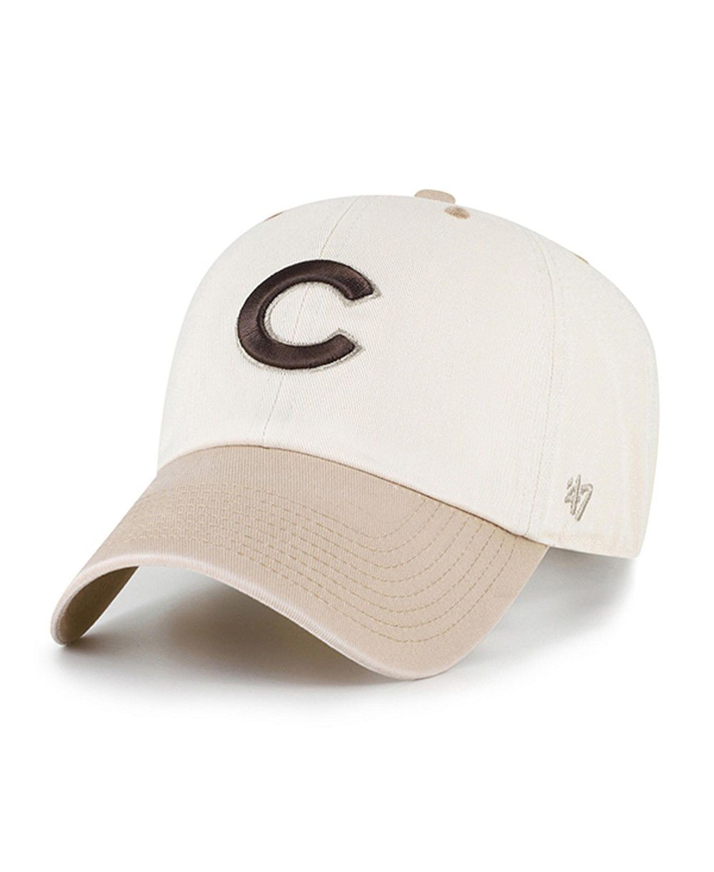 Мужская кепка '47 Brand Natural/Tan Chicago Cubs Neutral Terrain Clean Up Adjustable
