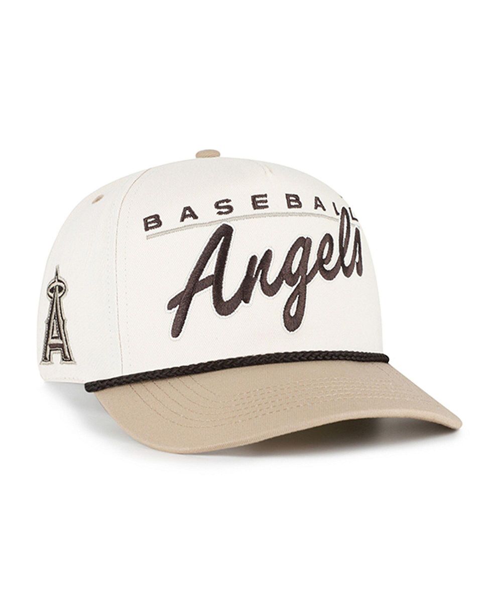'47 Brand Men's Natural/Tan Los Angeles Angels Neutral Terrain Hitch Rope Adjustable Hat