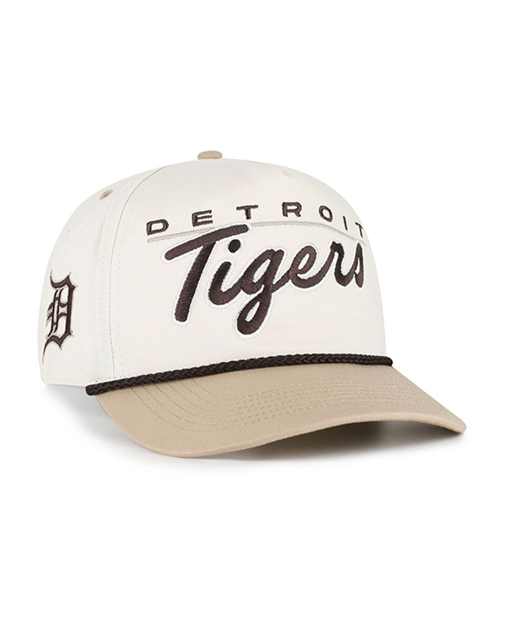 Мужская регулируемая кепка '47 Brand Natural/Tan Detroit Tigers Neutral Terrain Hitch Rope