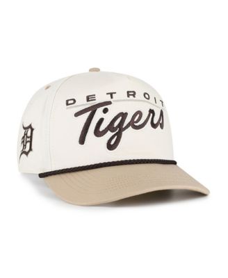 Мужская регулируемая кепка '47 Brand Natural/Tan Detroit Tigers Neutral Terrain Hitch Rope