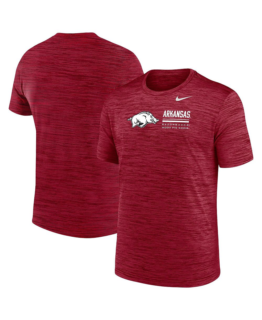 Nike Men's Cardinal Arkansas Razorbacks Velocity Dri-FIT T-Shirt