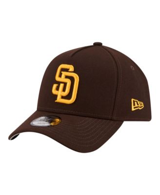 New Era Big Boys and Girls Brown San Diego Padres 9FORTY A-Frame Adjustable Hat