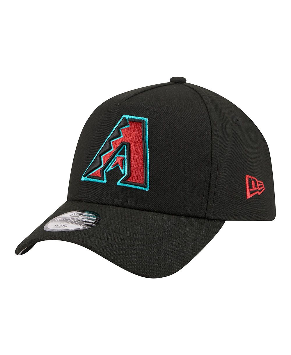 New Era кепка 9FORTY A-Frame регулируемая для мальчиков и девочек, черная Arizona Diamondbacks