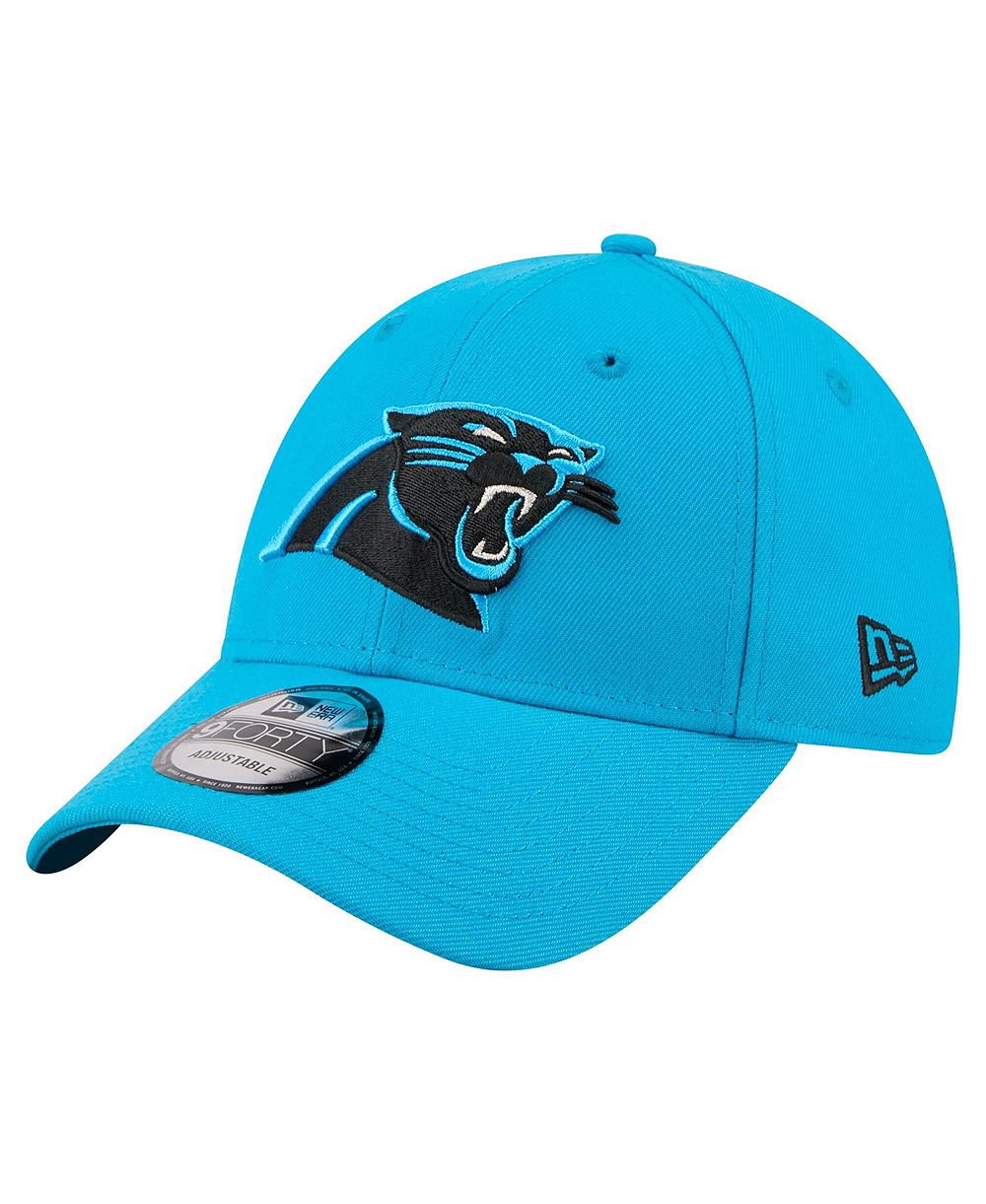 Мужская бейсболка New Era Blue Carolina Panthers Core Team 9FORTY регулируемая